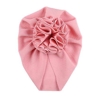 Knot Bow Baby Headbands: Toddler Headwraps with Flower Turban Hats, Elastic Hair Accessories